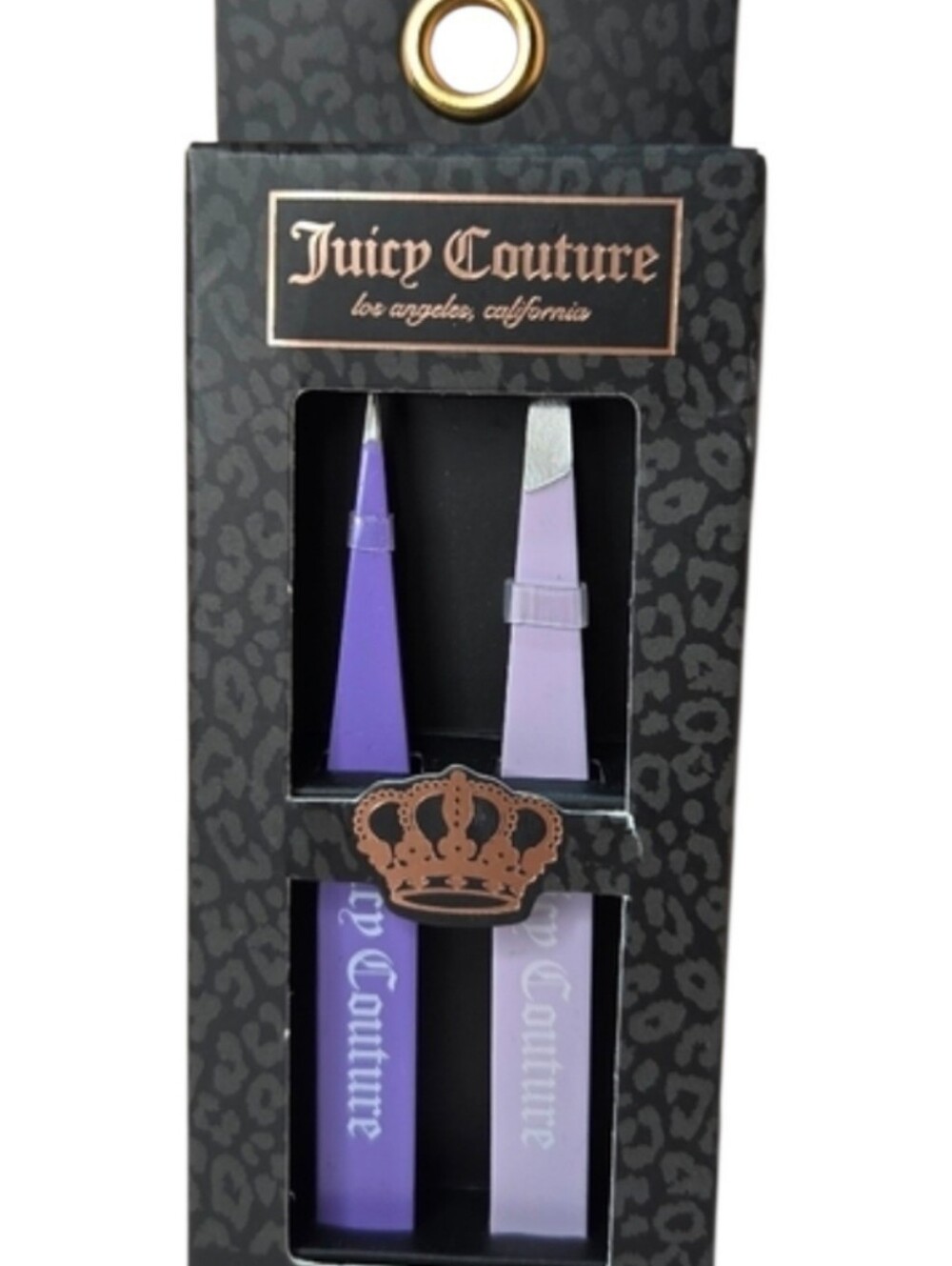 💜▪️Juicy Couture▪️ Lavender and Lilac Tweezer Set Of 2